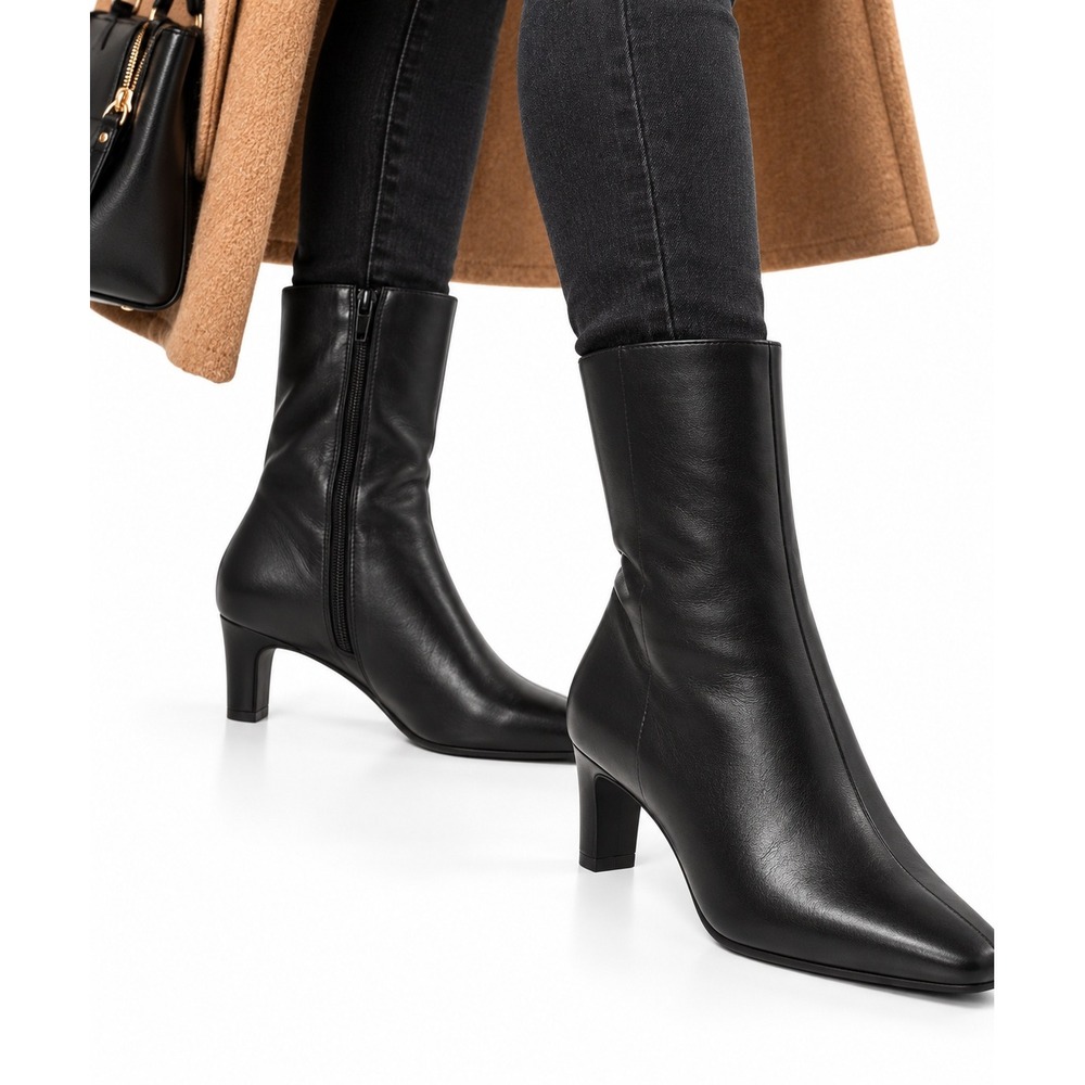 Women's Tigris Ankle Boots by A New Day Black Size 6.5 New With Tags
